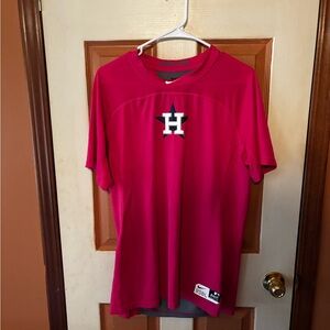 Nike Men's Houston Astros Pink Short Sleeve Performance Tee